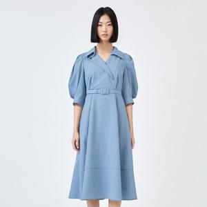 [린(의류)]스킨느 셔츠 원피스 (LCOPOF0200)