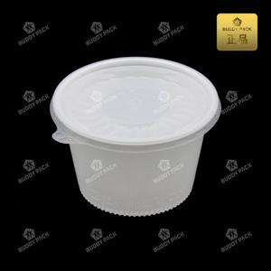 티피엠코리아 국용기 M-105C 대형 화이트 1000개 용기 죽용기 죽그릇 일회용용기 배달용기 반찬용기 음식용