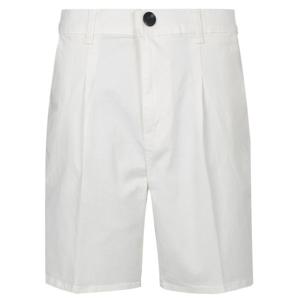 남자 국산 스판 핀턱 코튼 반바지 NE-PTH-Q028-백아이