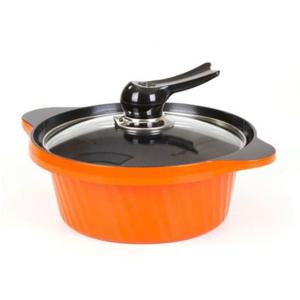 키친아트 냄비 통주물 세라믹 찌게 양수 냄비 Y 20cm