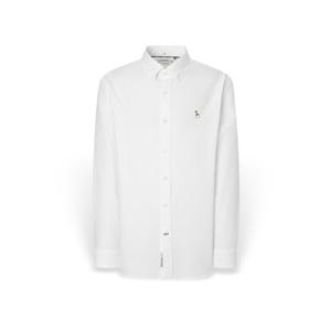 [헤지스] 남성 옥스포드 솔리드 긴팔셔츠 HZSH5F201WT