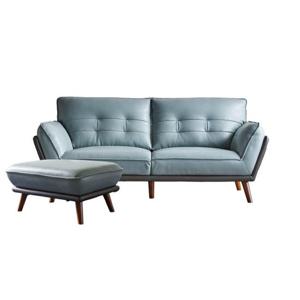 [착불배송] N871 에어레더 3인 소파 스툴 세트 2colors 레더소파 3인소파 거실소파 가죽소파 쿠션소파 거실가구 소파세트 소파스툴