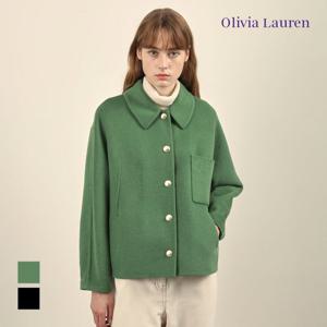 [올리비아로렌] 스탠카라형 핸드메이드 자켓_VOCFU4W9331
