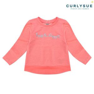 [CURLYSUE][컬리수] 쿨스윗 에슬레져티셔츠 CNM0XATS41OR [여름]