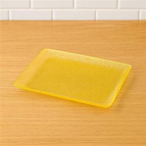 샴페인 골드 쟁반 소형 27.5x22cm 투명펄 트레이 인테리어 식탁받침 주방소품