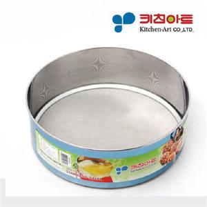 키친아트 스텐 채망 중 고운채 고운채반 거름망 채반 스테인레스 스텐채반