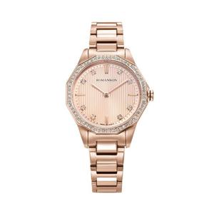 [마션틴트(잡화)][로만손] 본사 정품 루미에르 옥타브 여성 메탈시계 RWRMQL5BF507RGRG0