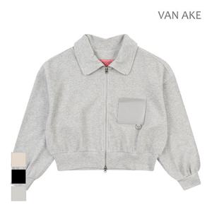 [반에이크] 가죽배색 집업 점퍼_VB3YJPU291Z