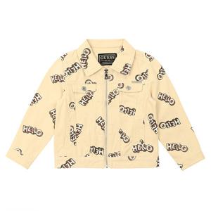 [게스키즈]헬로 전판 트러커 자켓 (G32DBJ040-T)