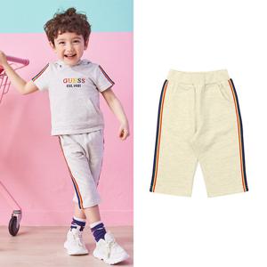 [게스키즈]레인보우 7부 팬츠 (G33DBP010-T)