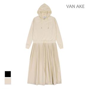 [반에이크] 밑단플리츠 후드넥 원피스_VB3YOPUG01Z