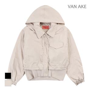 [반에이크] 후드형 카라 패딩점퍼_VB3YPDMD06D