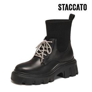 [스타카토(슈즈)]여성워커부츠 COMBAT_0628A2_25FBLK