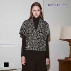 [올리비아로렌] 드롭숄더 트위드 자켓_VOCFU5W9141