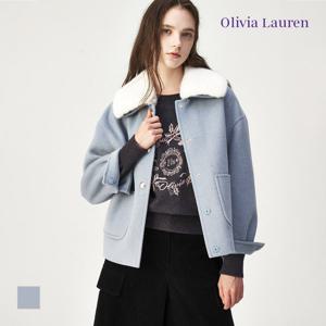 [올리비아로렌] 에코퍼배색 카라핸드자켓_VOCFU5WA111