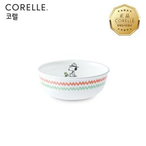 코렐 스누피캠핑 한국형 대접 1P