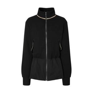 헤지스 골프 여성 25FW 블랙 여성 플리스 하이브리드 중힙 풀집업 점퍼 HWJU5D715BK