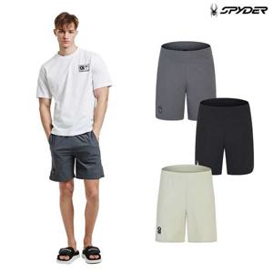 [스파이더] 남성 4.5부 하이텐션 경량 우븐 반바지 SPJMCNTR203M