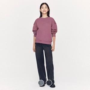 [지오다노주니어] 03115930 코튼 스판 세미 오버 핏 기모 데님