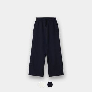 [지오다노주니어] 03415950 여아 브러시드 테리 와이드 팬츠