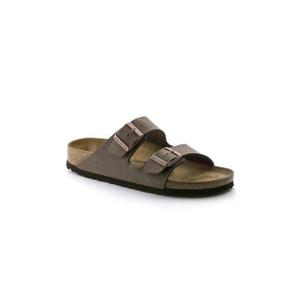 BIRKENSTOCK CIABATTE ARIZONA BIRKO FLOR NUBUCK 151183MARRONE TP565500778