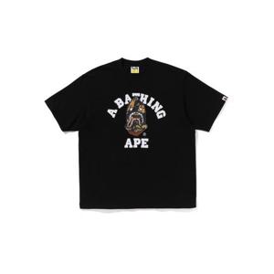 베이프 반팔 티셔츠 001TEL801316BLK BLACK DOM