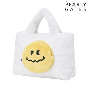 파리게이츠 (521D4BGA01) 여성 스마일 파우치 소프트 퍼 토트백