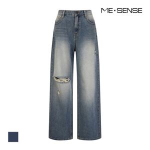 [미센스] 워싱 와이드 데님팬츠_MB53DPM302Z