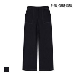 [미센스] 스티치 와이드 팬츠_MB42SLM102Z