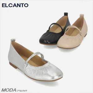 [엘칸토]경량 메리제인 여성 플랫 펌프스 1XWD34XI_GN