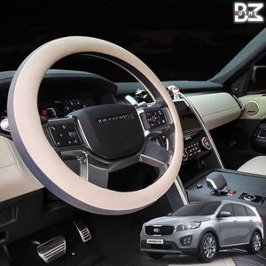 올뉴쏘렌토 핸들커버 투톤라인 순정형 가죽