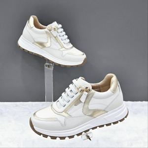 [탠디]여성 골드 포인트 스니커즈 X2HS50YH15 IVORY 1SD JJ