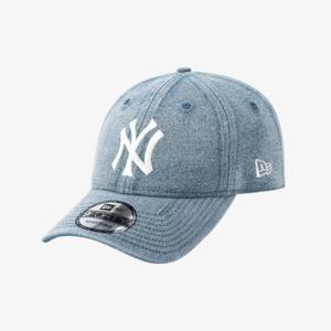 [뉴에라] 양키스 스노우워싱 데님 언스트럭쳐볼캡 블루 14881501