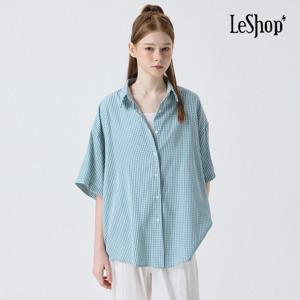 [르샵]컴포트 체크 반팔 셔츠  (BP4BL053A)