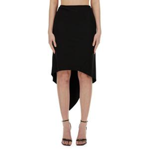 헬무트랭 미디 스커트 O01HW302001 BLACK DOM