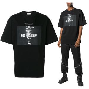 이놈어닛 노슬립 로고 프린트 반팔티셔츠 NUS19230