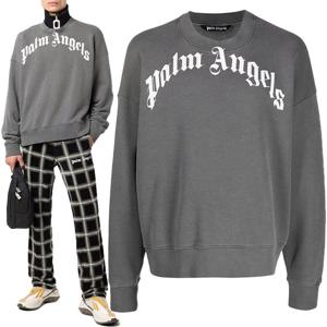 팜엔젤스 커브 로고 스웨트셔츠 PMBA026F 21FLE004 1001