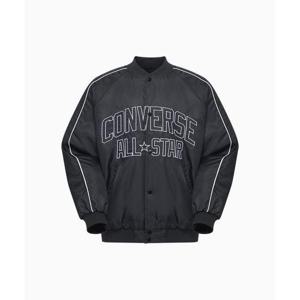CONVERSE 레트로 바시티 재킷 컨버스 블랙 10027340-A01
