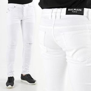 발망 남성 슬림핏진 화이트 TH05230 Z294 0FA