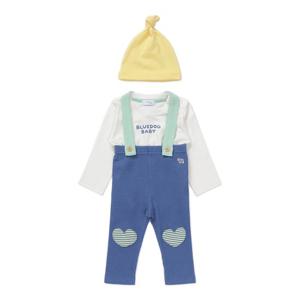 블루독베이비 10 25SS (BL)하트 멜빵 레깅스 세트A (14617067501)