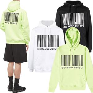 베트멍 VTMNTS 빅 바코드 후드 VL14HD200B VL14HD200W VL14HD200Y