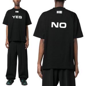 23SS 베트멍 VTMNTS 바코드 반팔 티셔츠 VL16TR240B