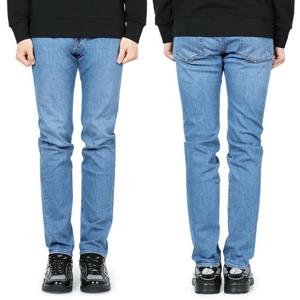 로로피아나 남성 콰로나 스트레이트 레그 진 팬츠(블루) FAO4427 W1BW