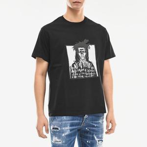 닐바렛 뉴 노이즈 프린트 반팔티셔츠 블랙 PBJT669S N521S 524