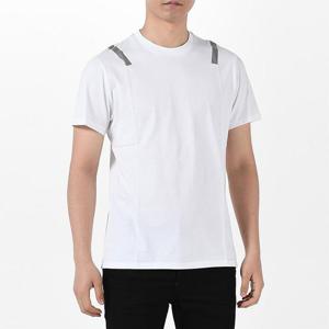 닐바렛 테이프포인트 반팔티셔츠 화이트+실버 PBJT379B G544S 538