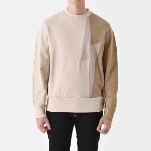 닐바렛 삼색 썬더볼트 맨투맨 베이지 BJS058 S500C 3285