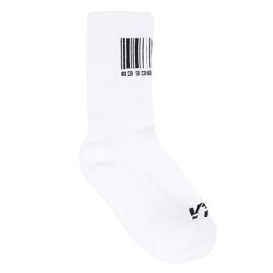 베트멍 바코드 프린트 발목 양말 VL14SO100W