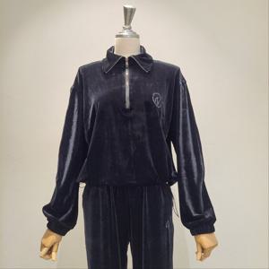 [반에이크]벨벳자수반집업(VB4ZTSM291Z)