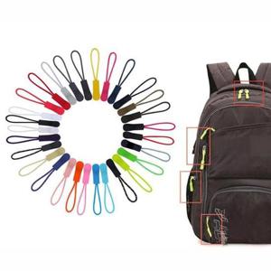 컬러풀 풀러 코드 로프 스트랩 손잡이 낱개 지퍼 DIY