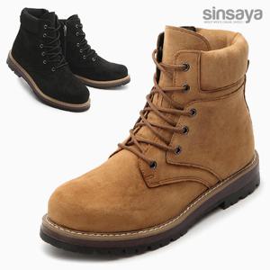 [신사야]스웨이드 지퍼 하이탑 워커 25S075